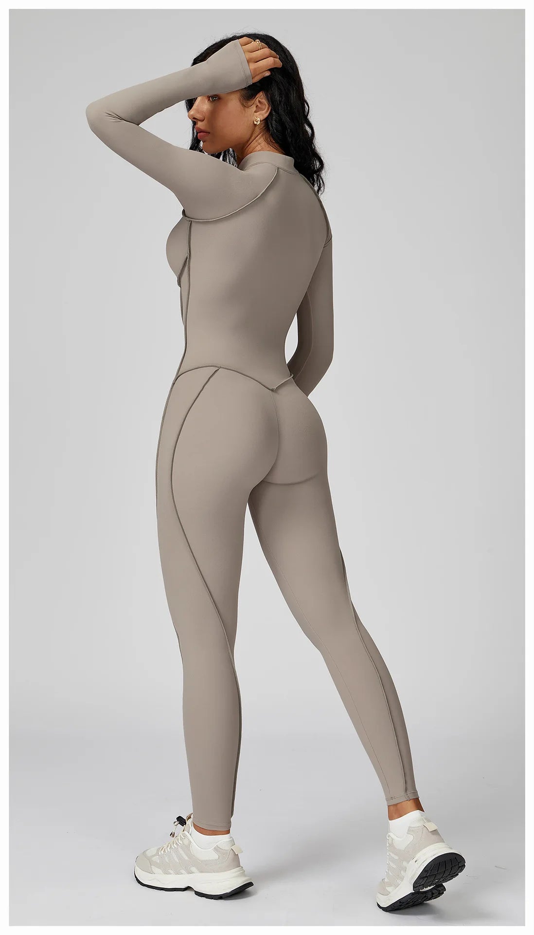 Contrast Long Sleeve Bodysuit