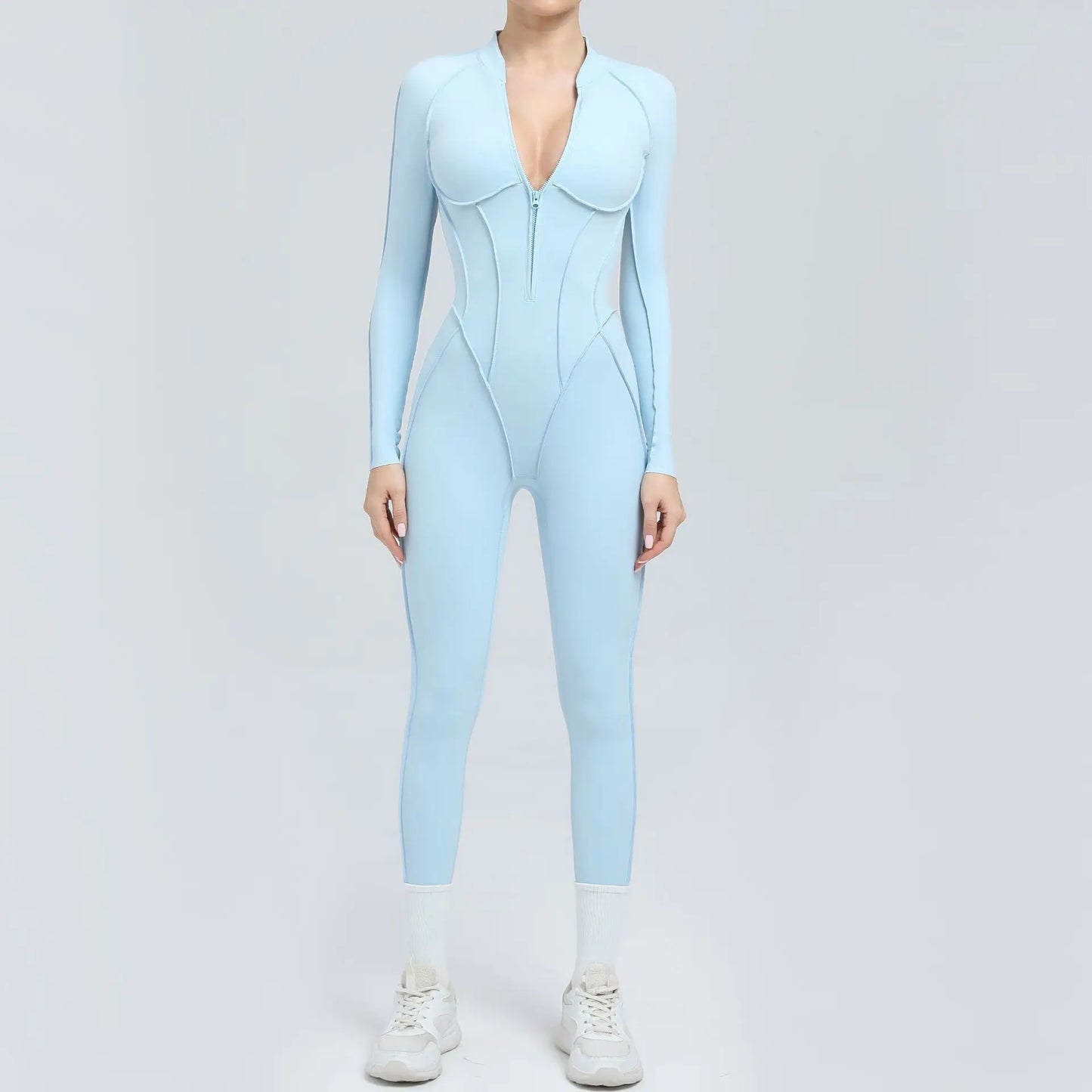 Backless Contrast Jumpsuit Long or Short options