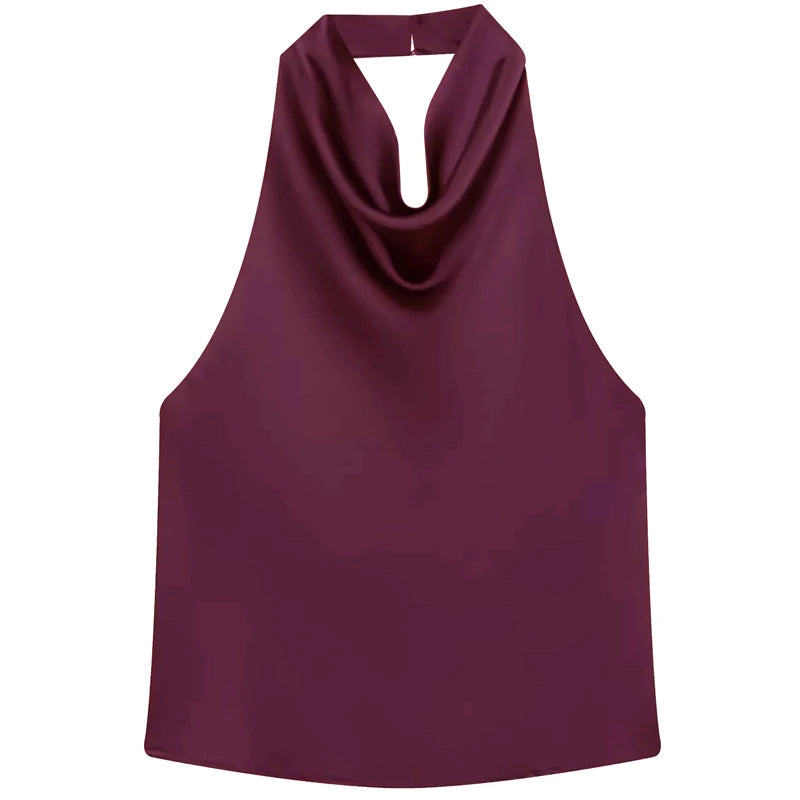 Satin Halter
