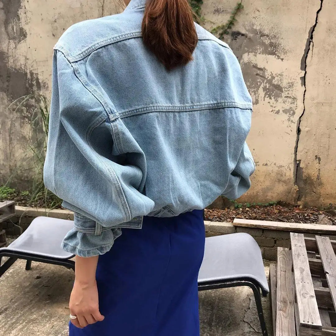 Cropped Denim Jacket