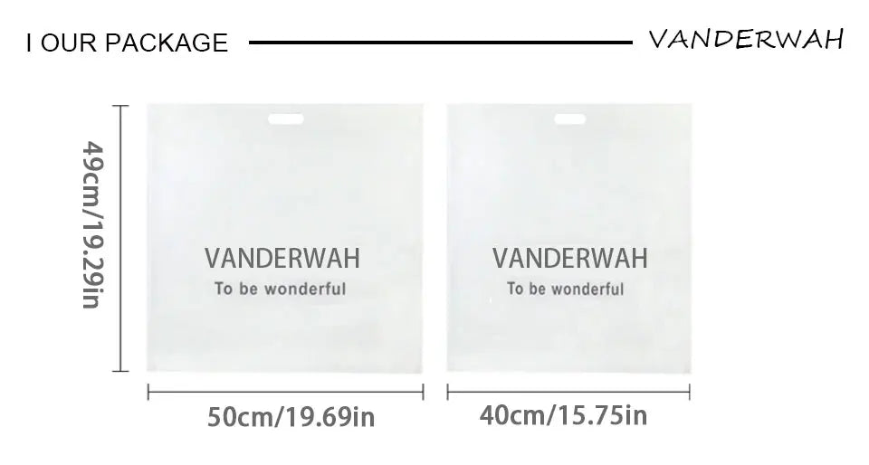 Vanderwah Large Capacity Bag or Set