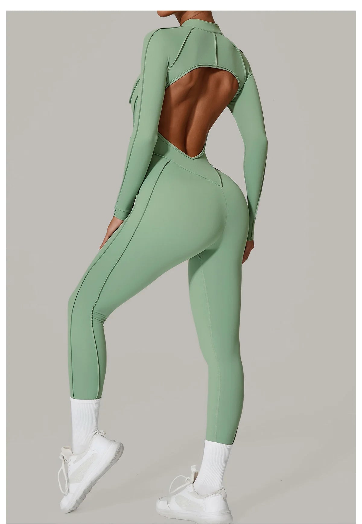 Backless Contrast Jumpsuit Long or Short options