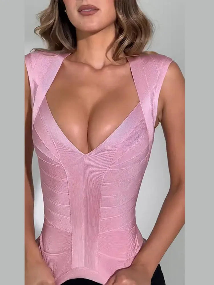 Bandage Bodycon Short Sleeve and Tank