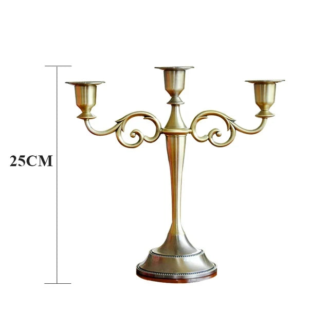 Bronze Candelabra 5-arms/3 arms