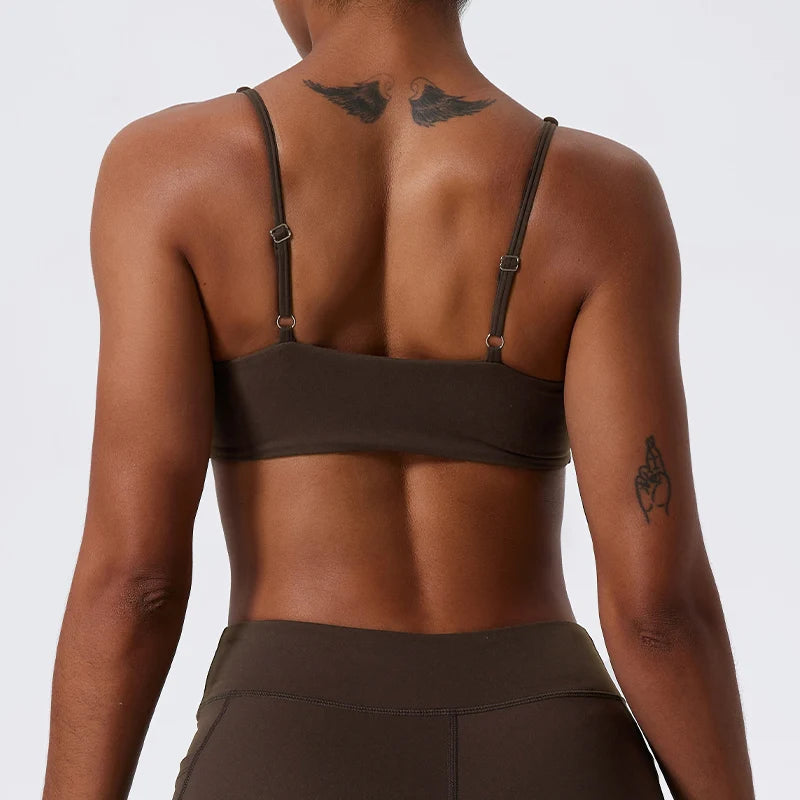 Front Twist Sports Bra