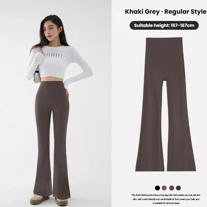 Waist Flared Shark Pants