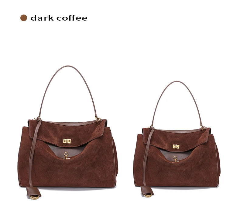 Suede genuine leather Bag