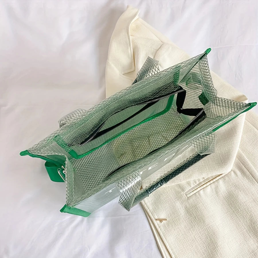 PVC Transparent Tote Bag
