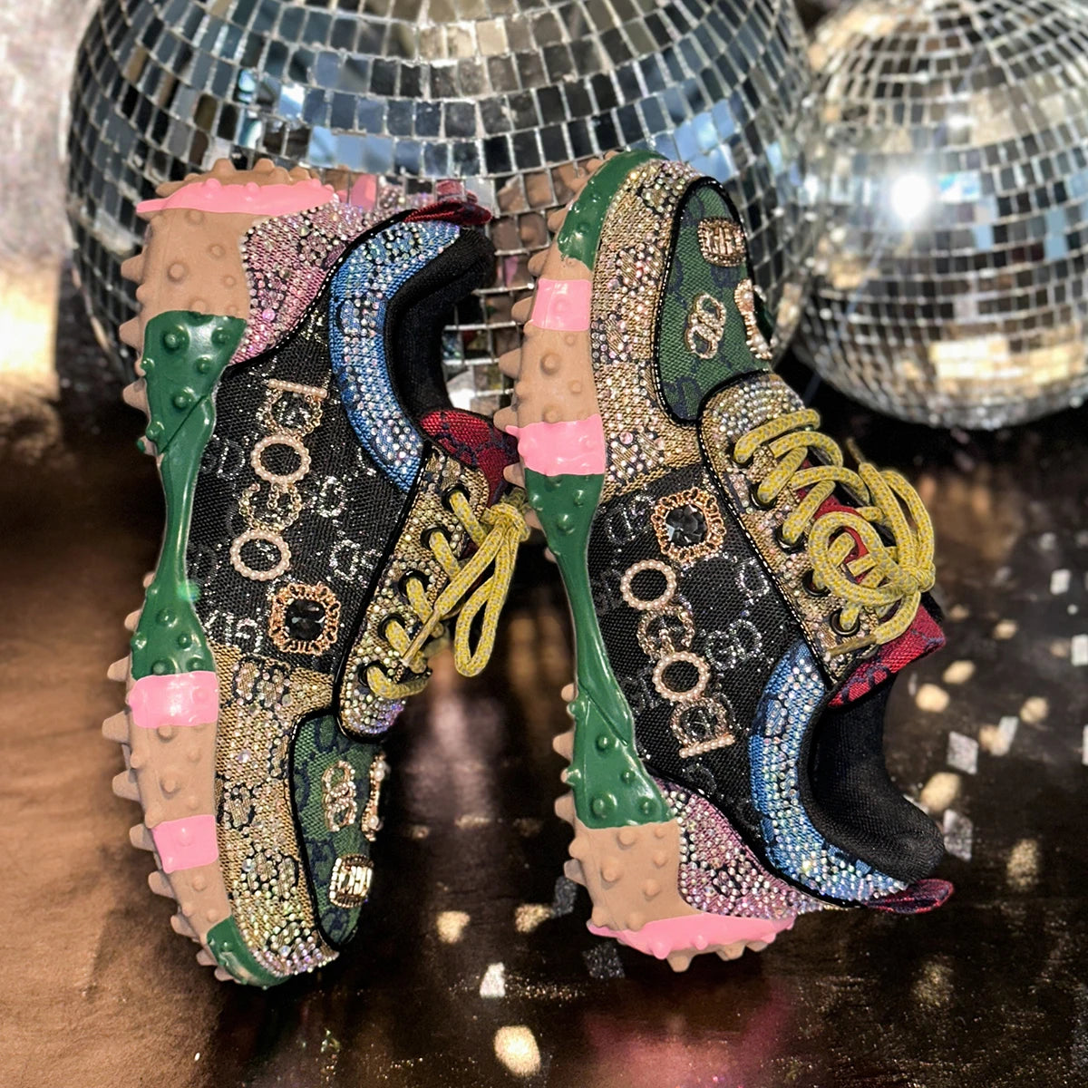 Rhinestone Sneakers