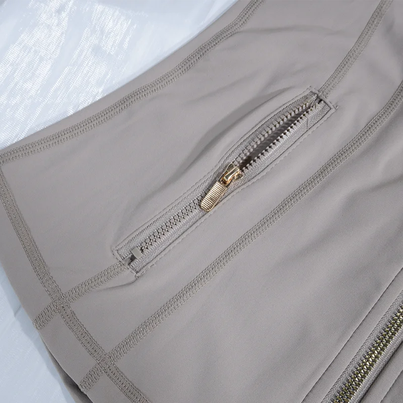 Casual Quick Dry Zip