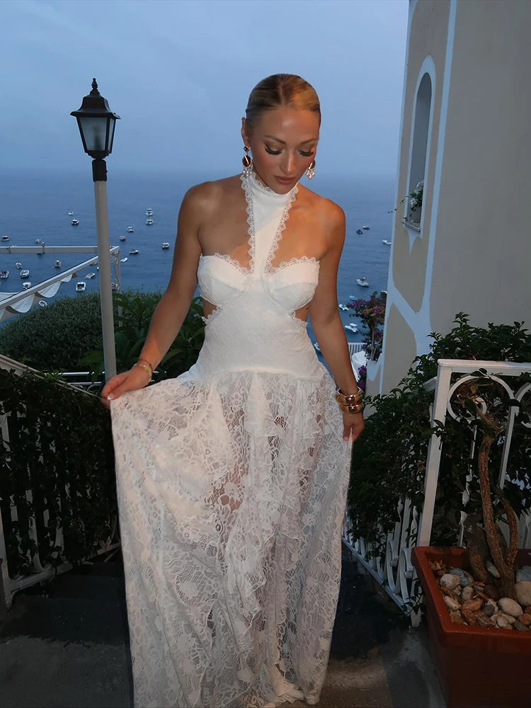 Lace Patchwork Dress