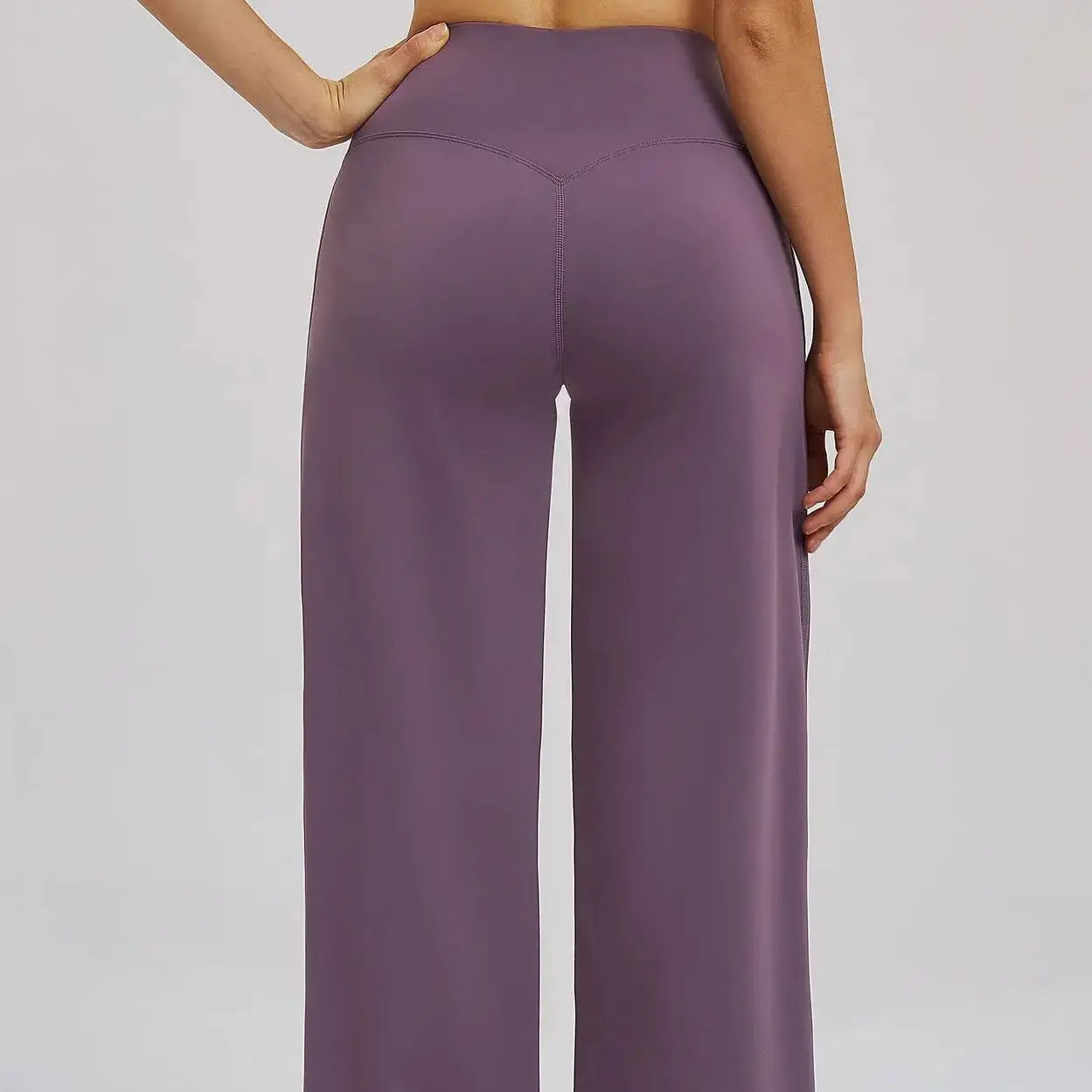 Wide Leg Crossed Waist Yoga Pants