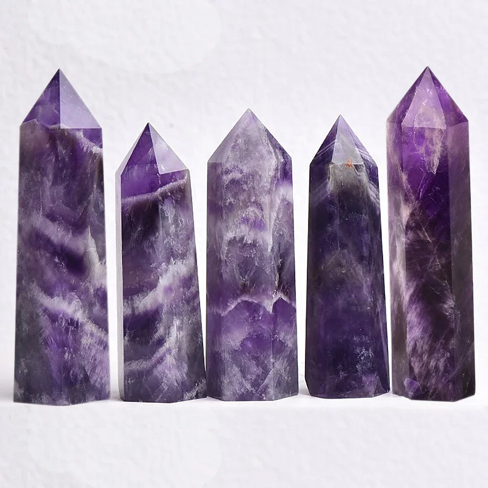 Natural Stone and Crystals Pyramids