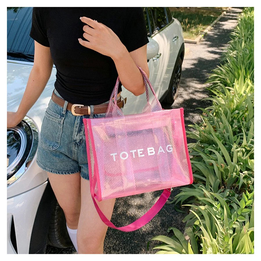 PVC Transparent Tote Bag