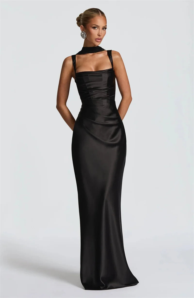 Satin Bodycon Dress