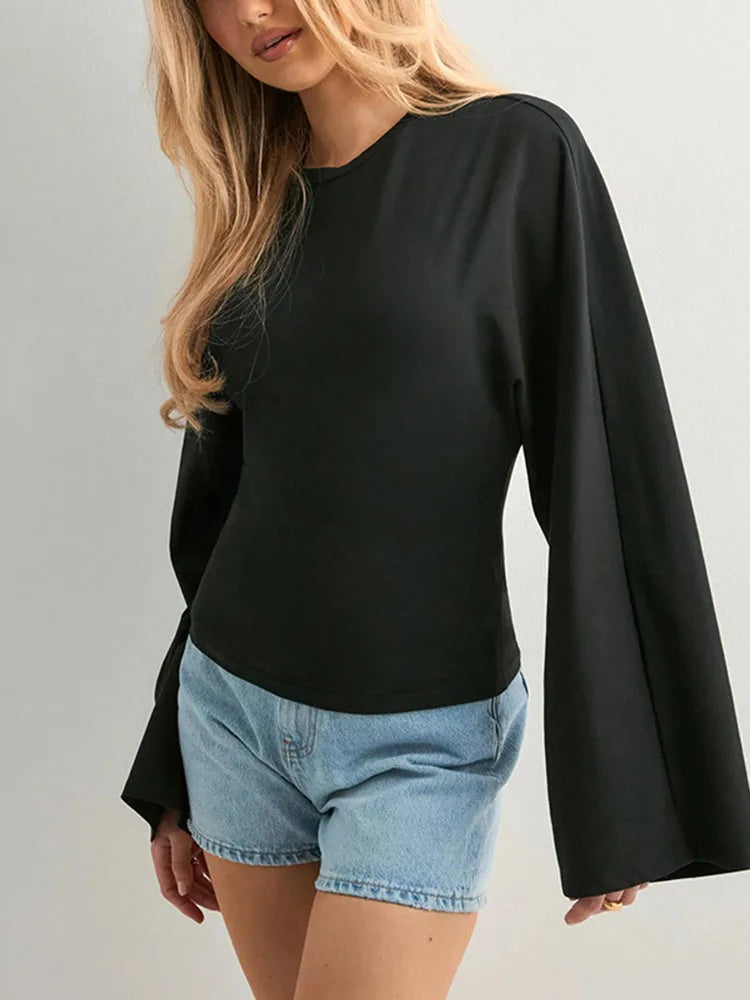 Flared Long Sleeve