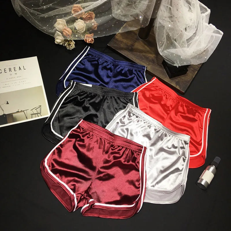 Silk Slim Shorts