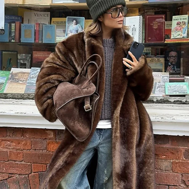 Faux Fur Coat