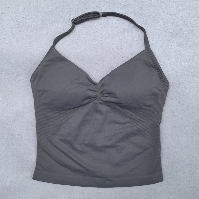 Adjustable Strappy Halter