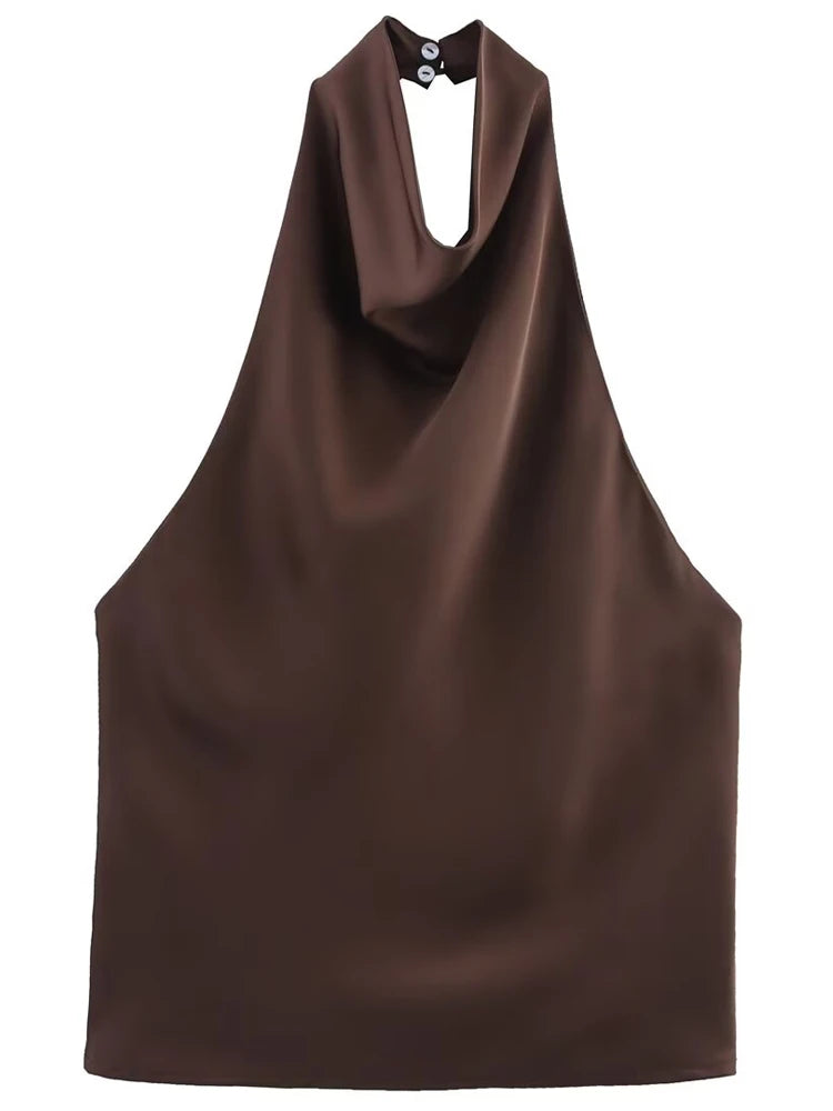 Satin Halter