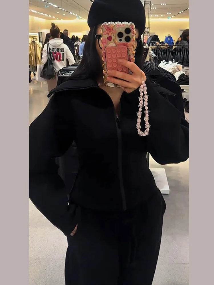 Wide Sleeve Fitted Jacket