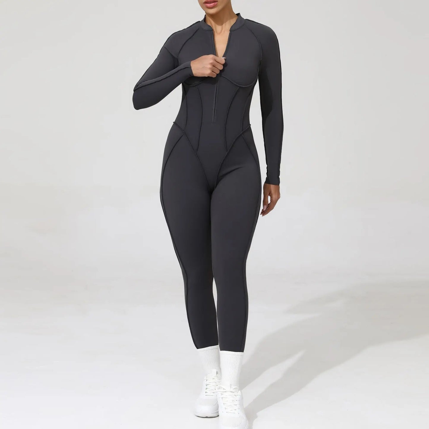 Backless Contrast Jumpsuit Long or Short options