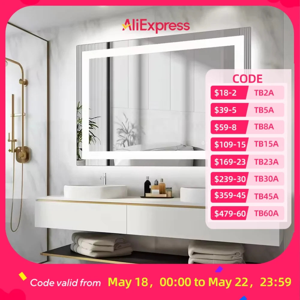 LED Bathroom Vanity Mirror