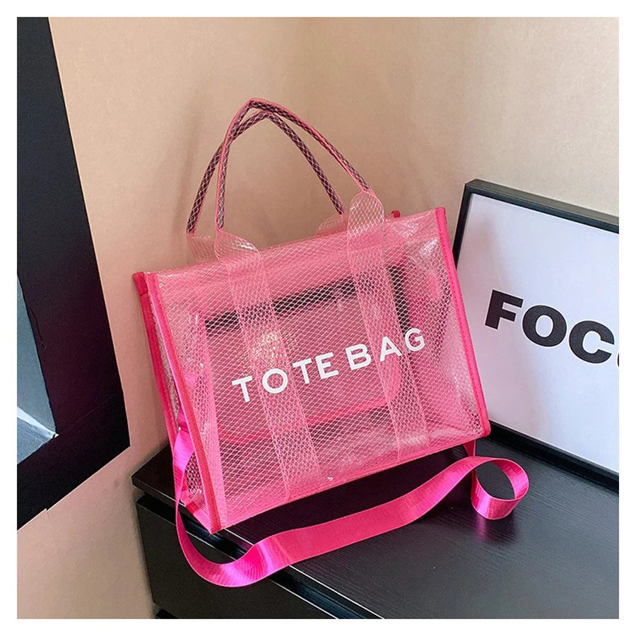 PVC Transparent Tote Bag