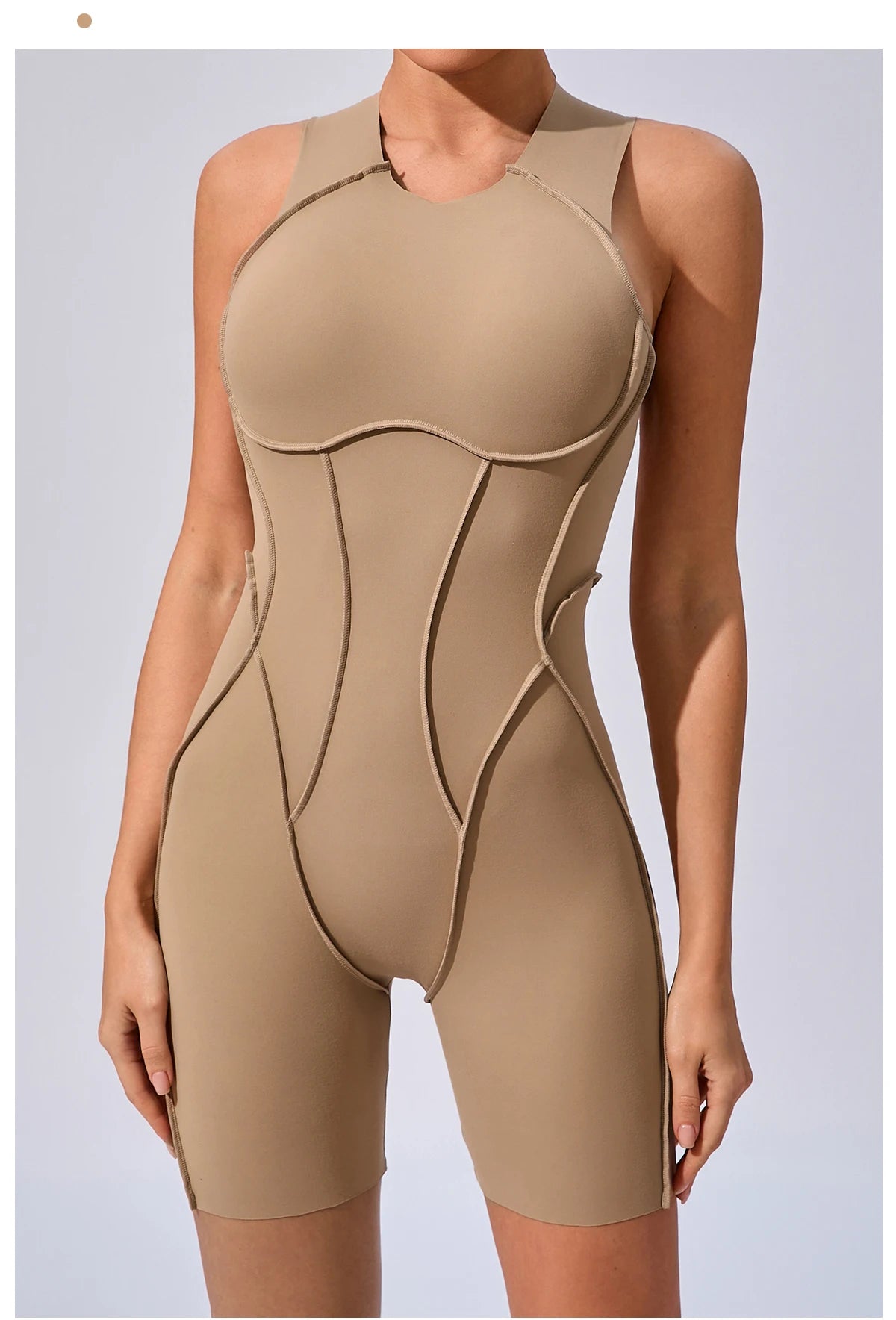 Seamed Bodysuit