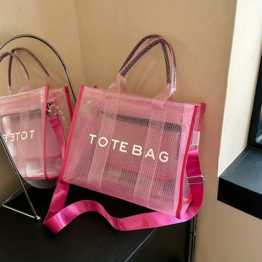 PVC Transparent Tote Bag