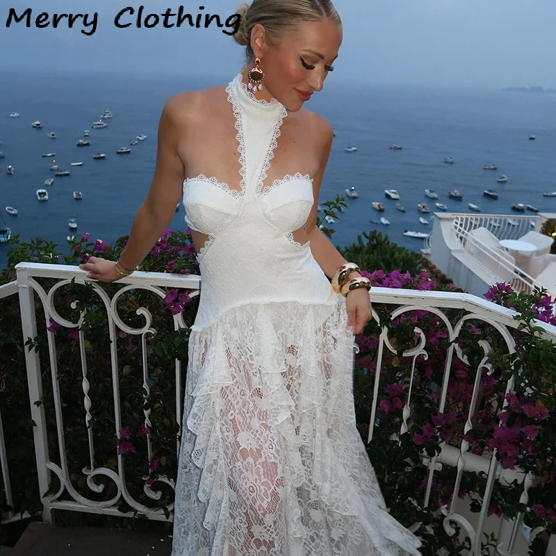 Lace Patchwork Dress
