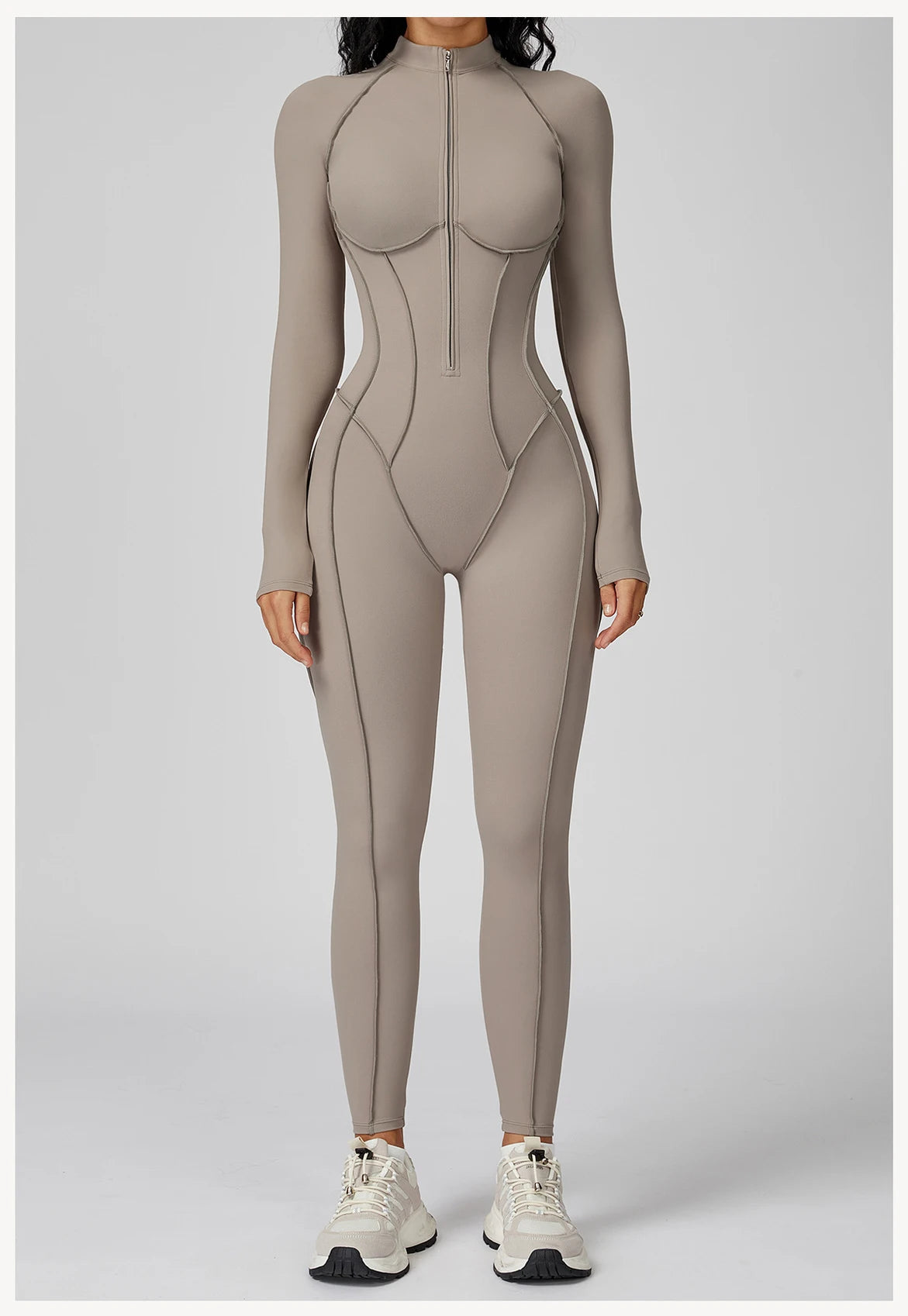Contrast Long Sleeve Bodysuit