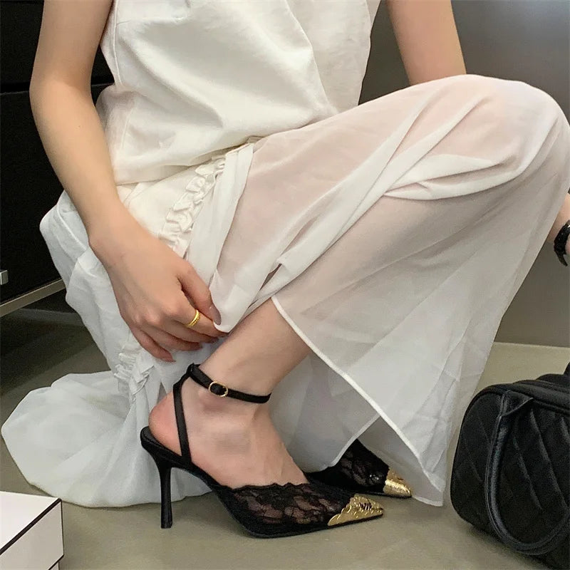 Lace Pumps