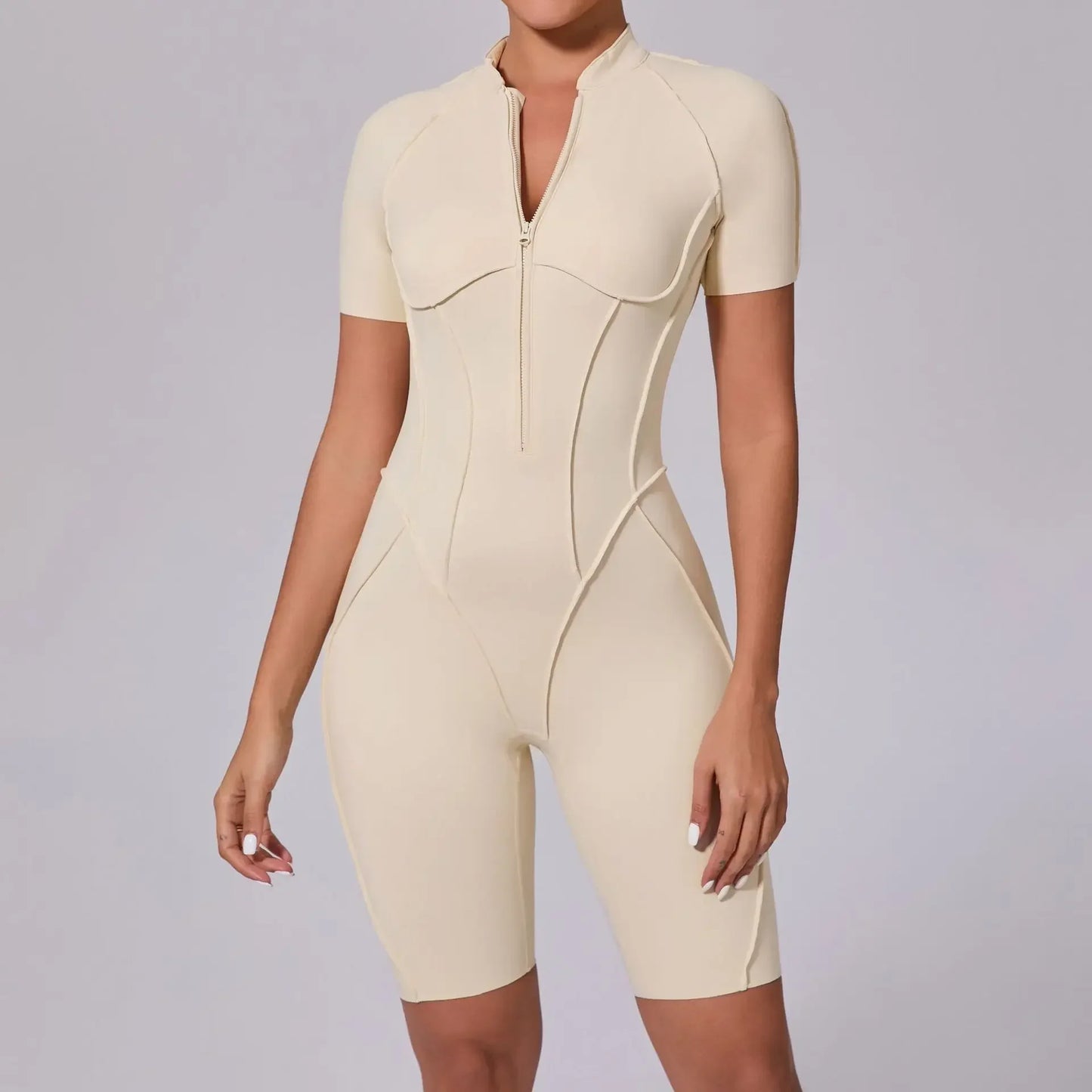 Backless Contrast Jumpsuit Long or Short options