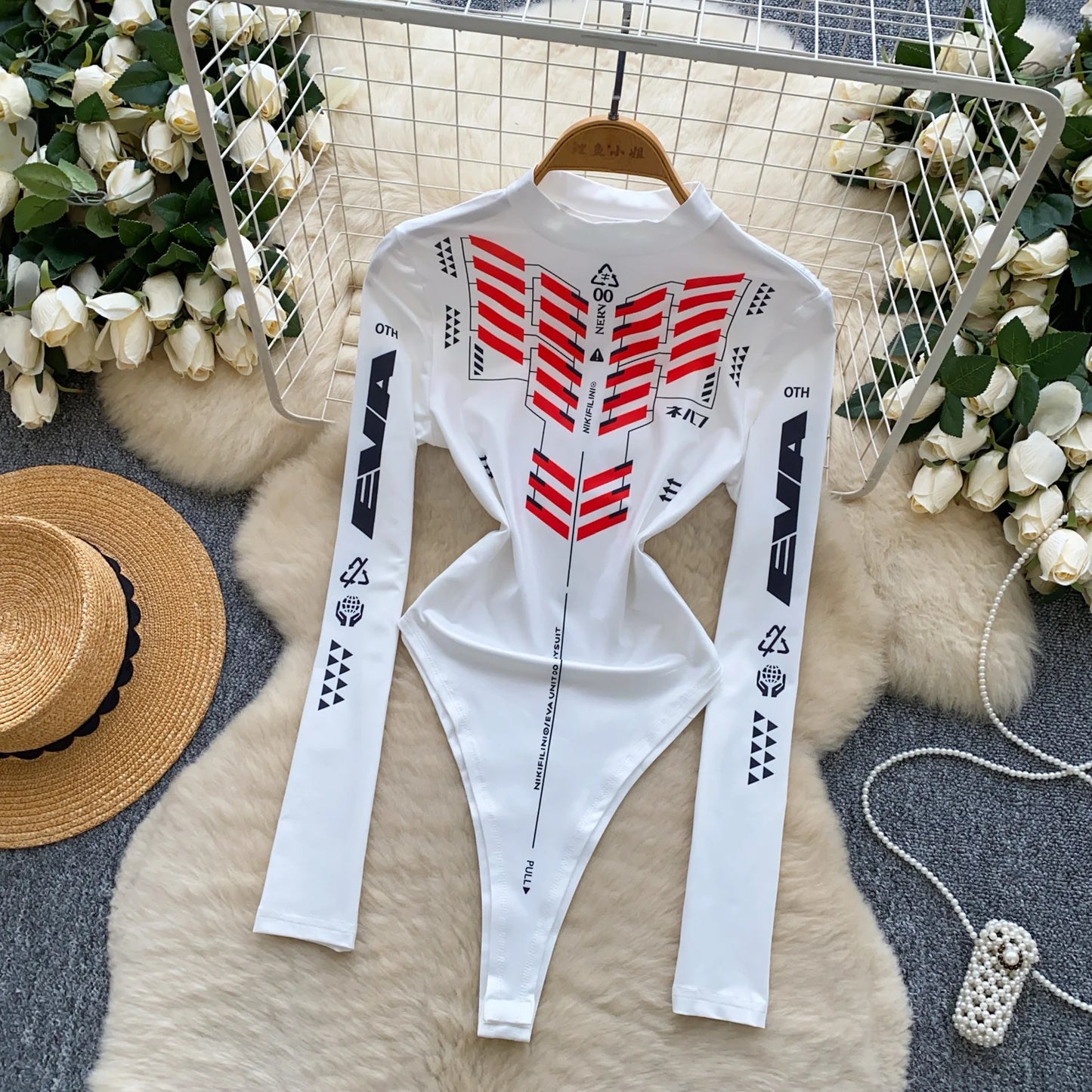 Slim Street Biker Bodysuit