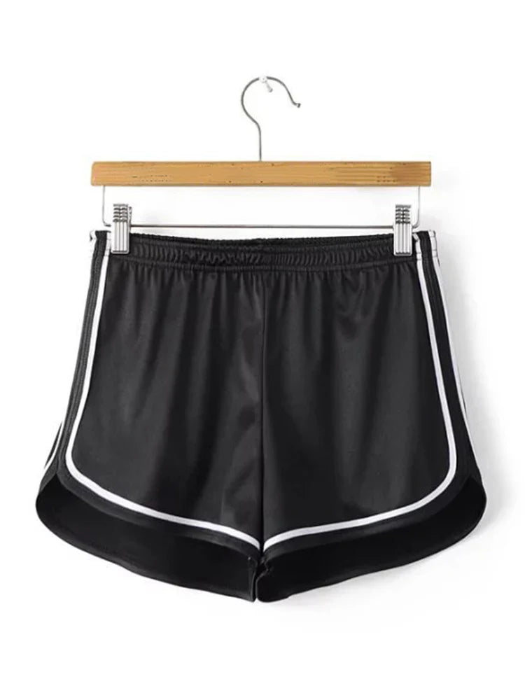 Silk Slim Shorts
