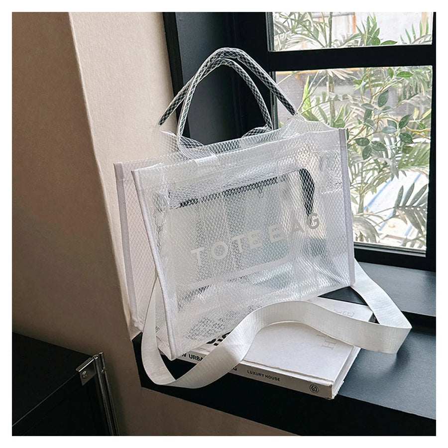PVC Transparent Tote Bag