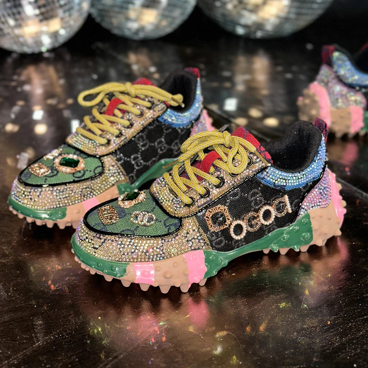 Rhinestone Sneakers