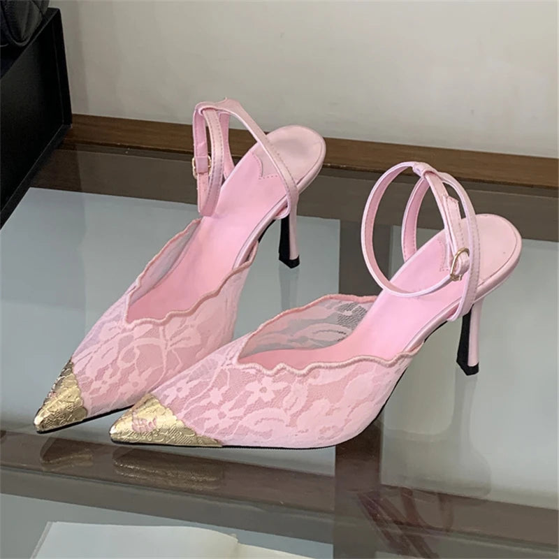 Lace Pumps