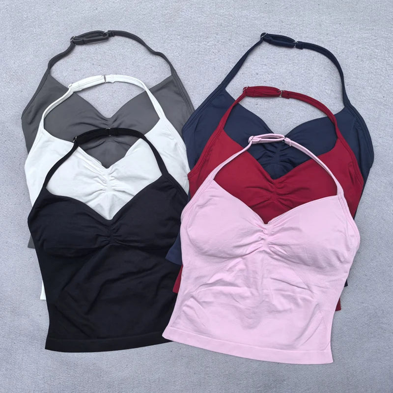 Adjustable Strappy Halter