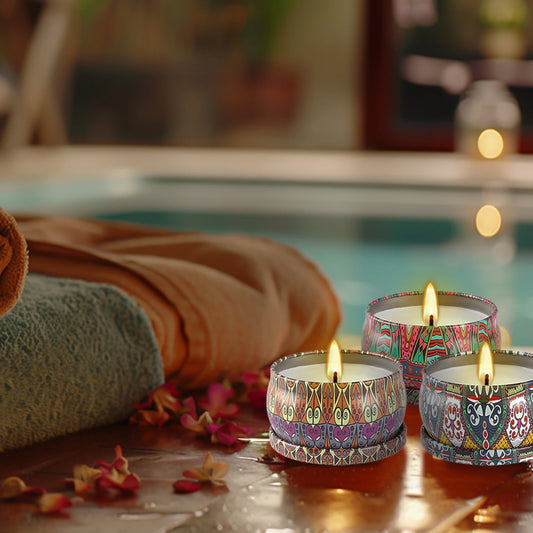 24 Pack Scented Candles