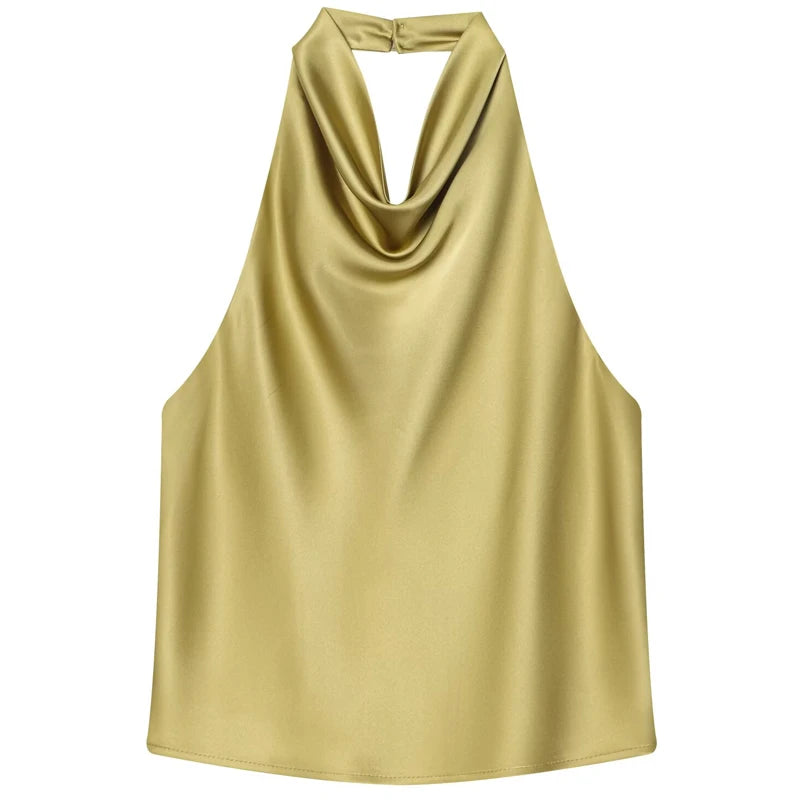 Satin Halter