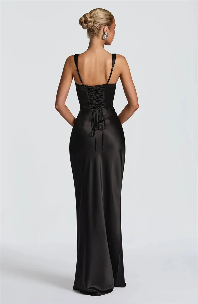 Satin Bodycon Dress