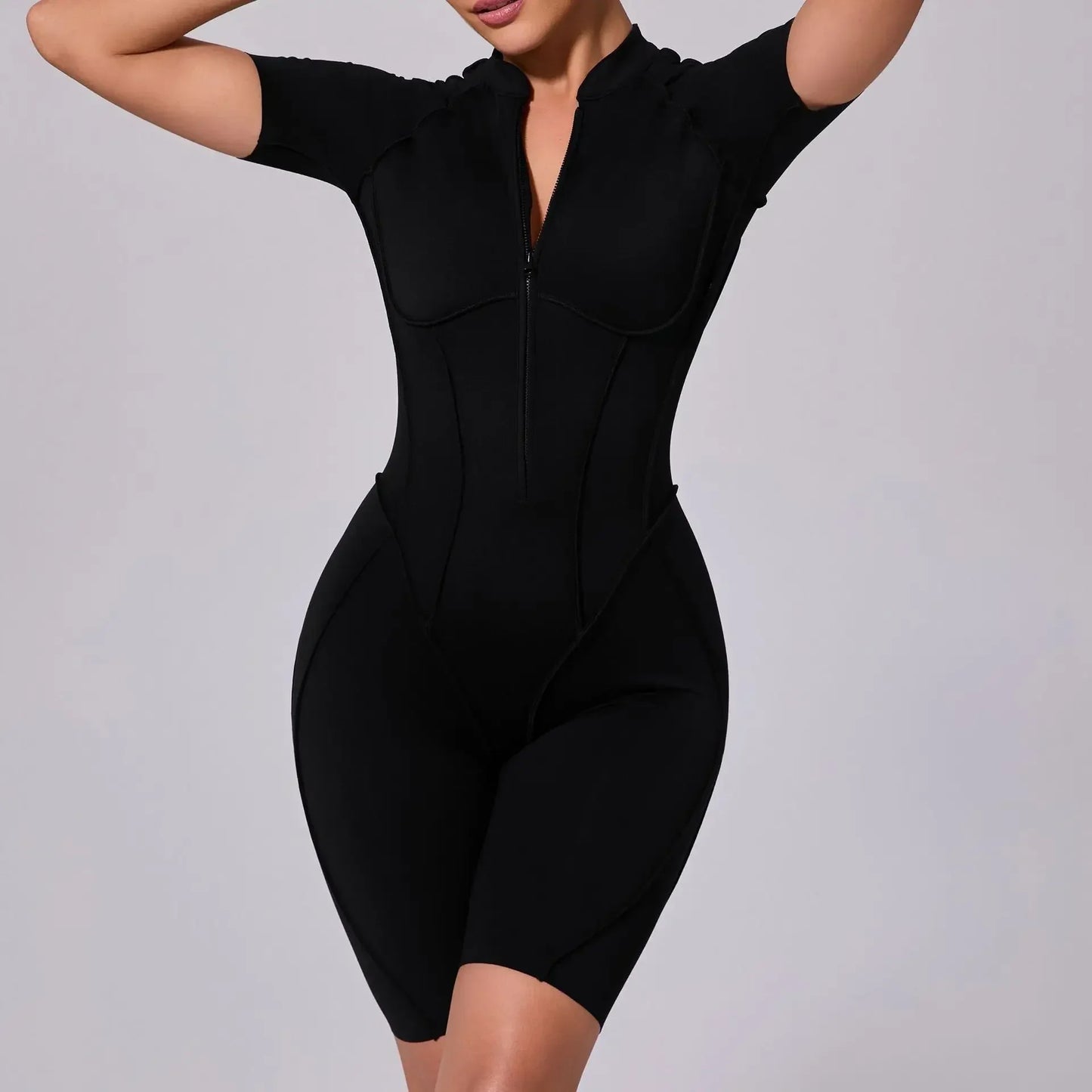 Backless Contrast Jumpsuit Long or Short options