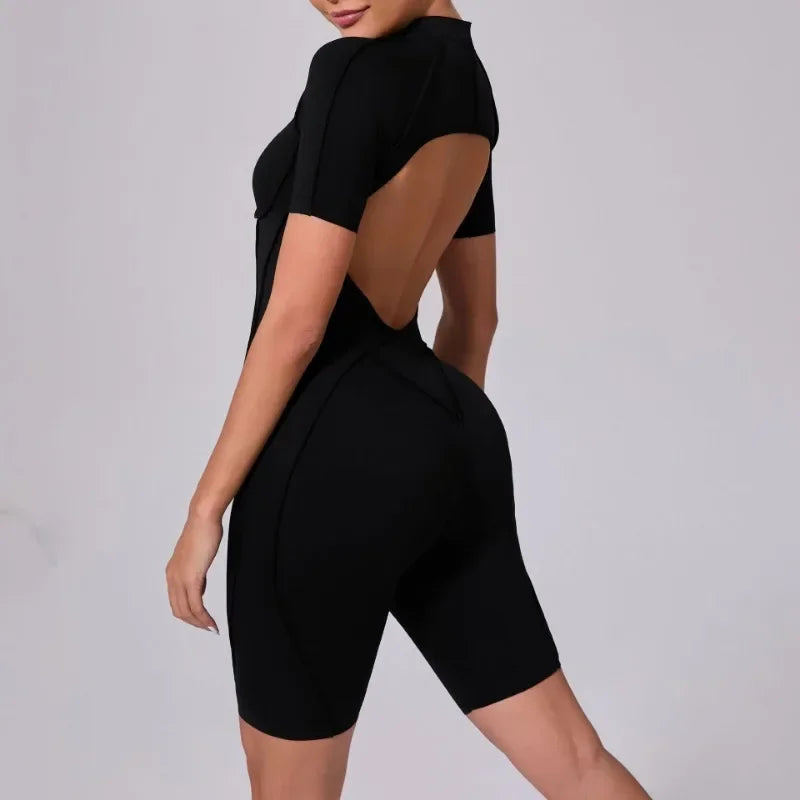 Backless Contrast Jumpsuit Long or Short options