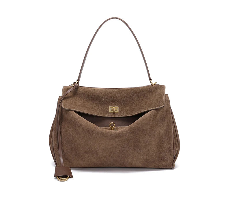 Suede genuine leather Bag