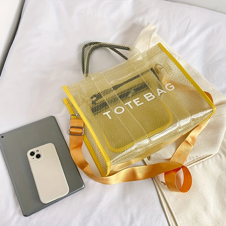 PVC Transparent Tote Bag