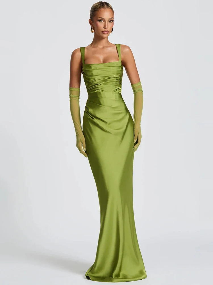 Satin Bodycon Dress