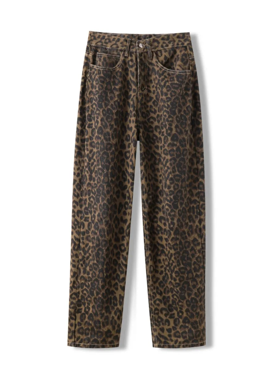 Leopard Jeans