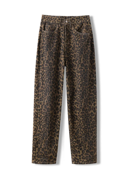 Leopard Jeans